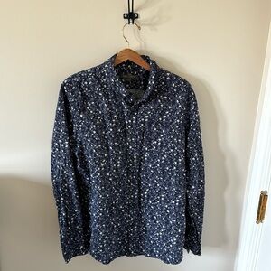 Long Sleeve floral button up